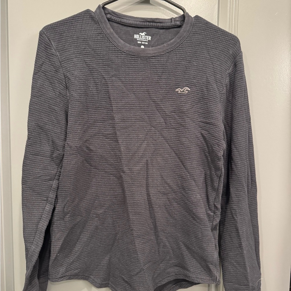 Hollister Men's Black Long Sleeve Thermal